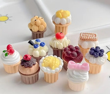 Berloques para sapatos 8 peças miniatura cupcake 3D 23 mm para crocs ou cadarços de sapatos comprar usado  Enviando para Brazil