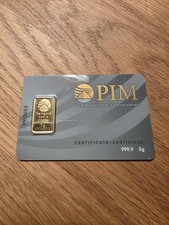 Goldbarren pim blister gebraucht kaufen Goldbarren pim blister gebraucht kaufen  Ering