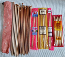 Bamboo knitting needles for sale  NOTTINGHAM