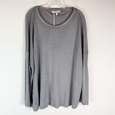 Camiseta Max Mara Leisure feminina Gio tamanho grande cinza tamanho P nova sem etiquetas, usado comprar usado  Enviando para Brazil