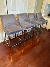 4 grey barstools metal for sale 4 grey barstools metal for sale Germantown