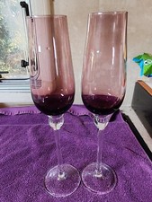 Pair champagne flutes for sale  SHEFFIELD