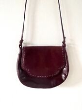 Sac cuir bordeaux d'occasion  Paris XIII