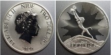 Niue island silber gebraucht kaufen  Moosburg a.d.Isar