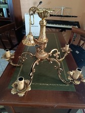 Lampadario ottone usato  Capua