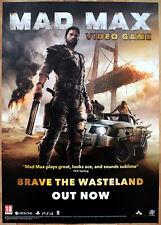 Mad Max RARO PS4 XBOX ONE 59cm x 84cm pôster promocional #1 comprar usado  Enviando para Brazil