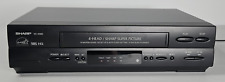 Sharp VC-A560U 4 Cabeças Imagem S-VHS- VCR Com Controle Remoto E Caixa Testada Funciona comprar usado  Enviando para Brazil