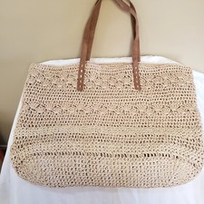 Merona woven tote for sale  Memphis