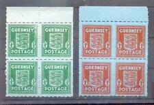 Channel Islands Guernsey 4/5 bloco de quatro, sem marca de charneira, perfeito estado (A6971 comprar usado  Enviando para Brazil