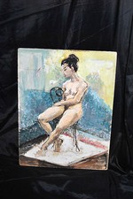 Vintage impressionist oil for sale  Staten Island