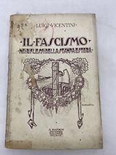 Luigi vicentini fascismo usato  Borgo Mantovano