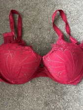 Wonderbra 34dd red for sale  GLASGOW