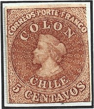 Chile colon 5cts for sale  PORTREE