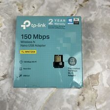 Usado, Adaptador de rede TP-Link TL-WN725N 150Mbps sem fio nano USB 2.0 WiFi dongle usado comprar usado  Enviando para Brazil