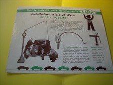 Feuillet publicitaire epoque d'occasion Feuillet publicitaire epoque d'occasion  Épinac