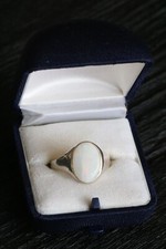Silver opal ring for sale  LONDON