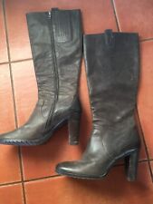 Stiefel grau leder gebraucht kaufen  Berlin