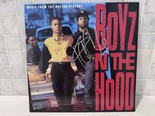 Usado, Cubo de gelo assinado Boyz N The Hood álbum de vinil LP BAS Beckett certificado de autenticidade autógrafo novo com etiquetas comprar usado  Enviando para Brazil