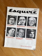 Magazine esquire april for sale  NORWICH