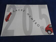 Catalogue depliant peugeot d'occasion  Saint-Cyr-sur-Mer