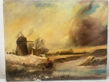Reproduction oil canvas for sale  CHATHAM