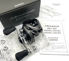 Carretel Shimano 23 Metanium 100HG destro lançador de iscas com caixa "Excelente++++" comprar usado  Enviando para Brazil