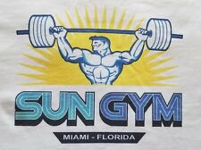 Camiseta Sun Gym Miami Florida treino musculação novo tamanho P M G GG comprar usado  Enviando para Brazil