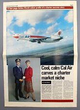Cal air airline for sale  BRIGHTON