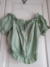 Carmenbluse kurz dirndlbluse gebraucht kaufen  München