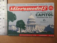 Micromodels washington d.c. for sale  UK