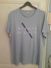 Shirt bleu imprimé d'occasion  Bergues