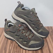 Tênis de trilha Columbia Crestwood couro ventilado caminhada marrom masculino 9,5W  comprar usado  Enviando para Brazil