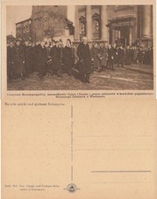 Warszawa Kondukt Nieznanego Żołnierza w Warszawie w 1924r prez St Wojciechowski , używany na sprzedaż Warszawa Kondukt Nieznanego Żołnierza w Warszawie w 1924r prez St Wojciechowski , używany na sprzedaż  PL