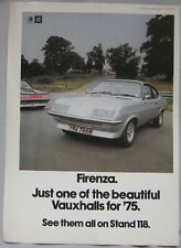 1974 vauxhall firenza for sale  DARWEN