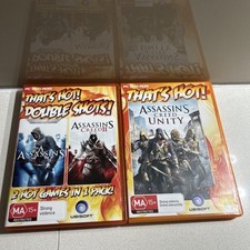 Assassin's Creed 1 e 2 Double Shots 2 conjunto de discos e unidade assassin creed comprar usado  Enviando para Brazil
