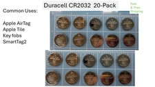 Pack duracell cr2032 for sale  Elkhart