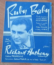 Richard anthony ruby d'occasion  France