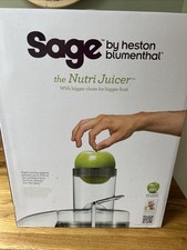 Sage nutri juicer for sale  BARNSTAPLE