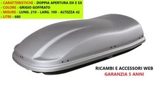Baule box tetto usato  Catania