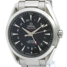 Relógio masculino OMEGA Seamaster Aqua Terra coaxial GMT 231.10.43.22.01.001 BF580162 comprar usado  Enviando para Brazil