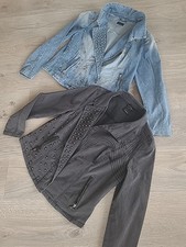 Hippe jeansjacke schwarz gebraucht kaufen  Eltmann