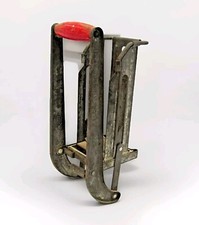 Cortador de Fritadeira Francês Ecko Vintage Chippy Vermelho Cabo de Madeira Decoração de Fazenda #FE comprar usado  Enviando para Brazil