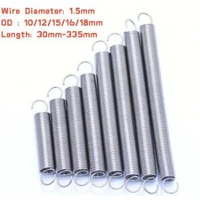 Com mola de tensão de extensão de gancho aço inoxidável 30-335mm diâmetro de fio longo 1,5mm comprar usado  Enviando para Brazil