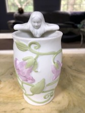 Estatueta de porcelana antiga vintage Art Nouveau 5” menina nua vaso copo manhã glória comprar usado  Enviando para Brazil