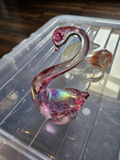 Heron glass iridescent for sale  TROWBRIDGE