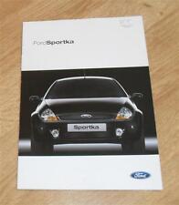 Ford sportka brochure for sale  FAREHAM