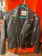 Herren lederjacke bikerjacke gebraucht kaufen  Fredersdorf-Vogelsdorf