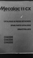 Mecalac 11cx ersatzteilbuch gebraucht kaufen  Dresden