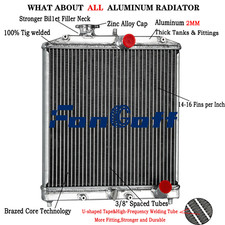 Rangée radiateur honda d'occasion  Nanteuil-le-Haudouin