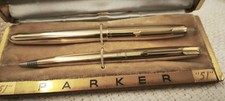 Parker set gold usato  Roma